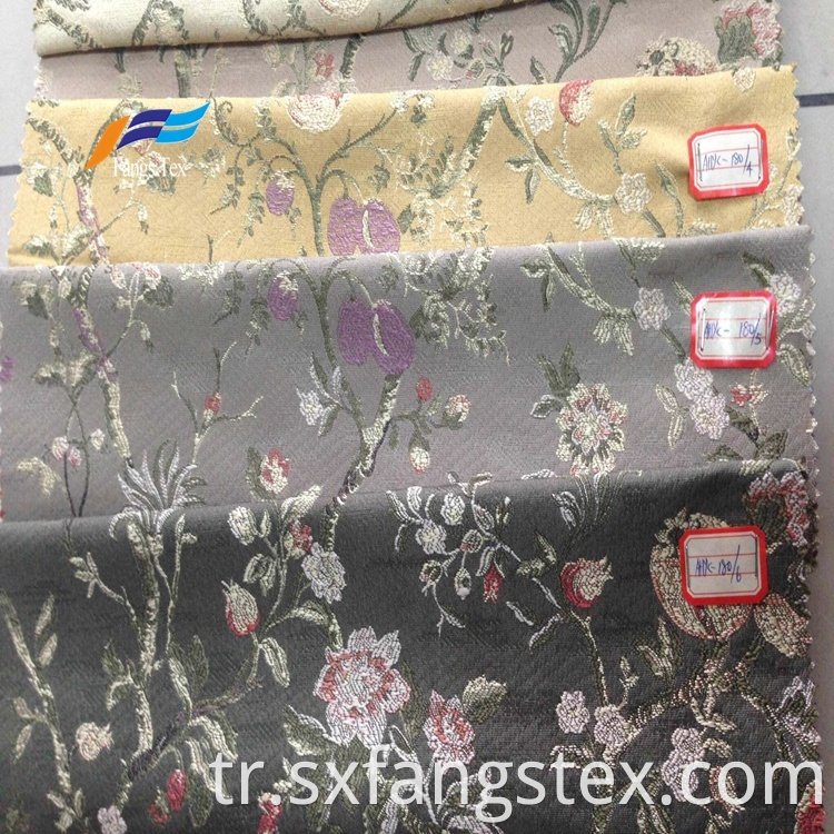 Elegant Home Textile 100% Polyester Jacquard Curtain Fabrics 1